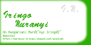 iringo muranyi business card